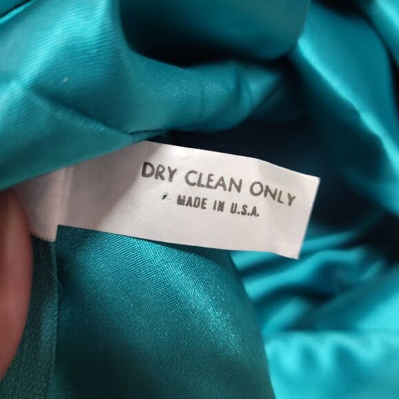 Blue Ball Gown Prom Dress - Picture 7 of 7